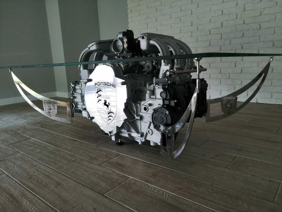 Stolik z silnika Porsche BOXER ! Kompletny ! Porsche ! Sinik Porsche