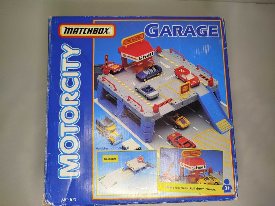 Garaż Matchbox  MotorCity w pudełku