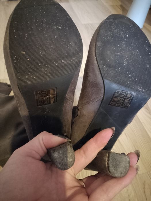 Buty kozaki za kolano