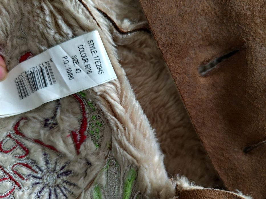 Casaco camel - DESIGUAL T42