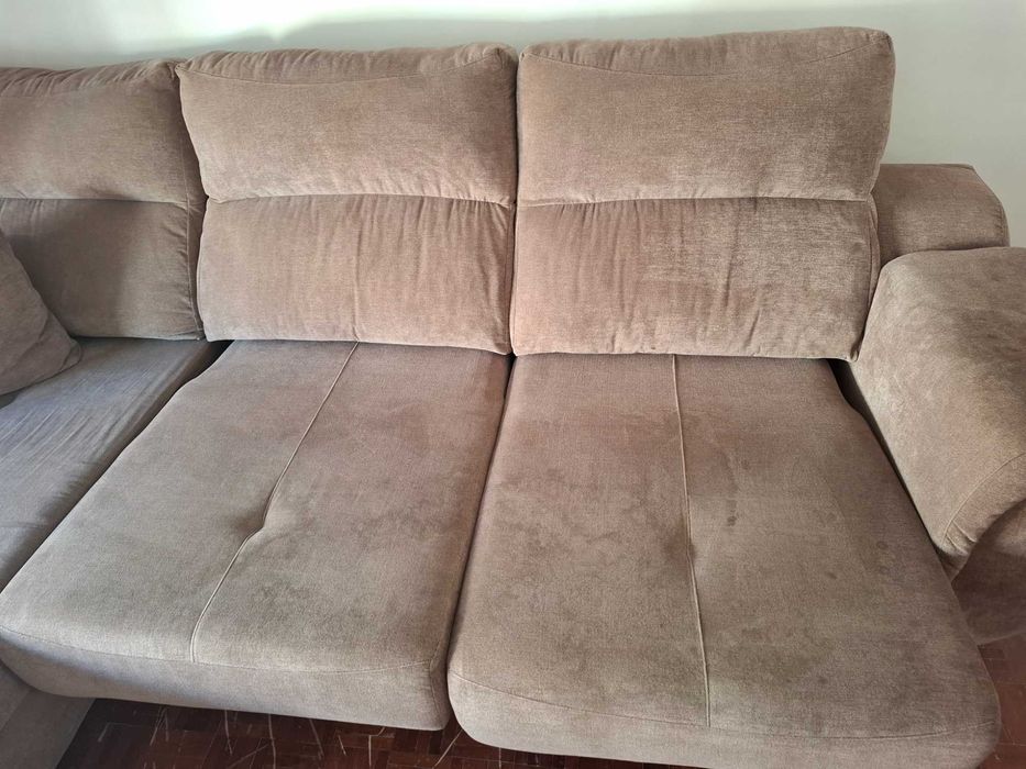 Sofá de sala castanho/sofá cama