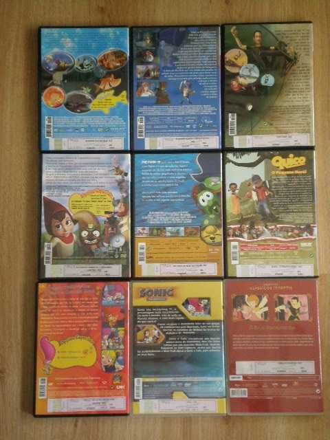 21 dvds Desenhos Animados Castelo Andante Surf Pimentinha Hawk Quico