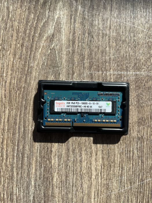Placa de Memoria SO-DIMM 2GB 1Rx8 - 10600 S-9-10-B1