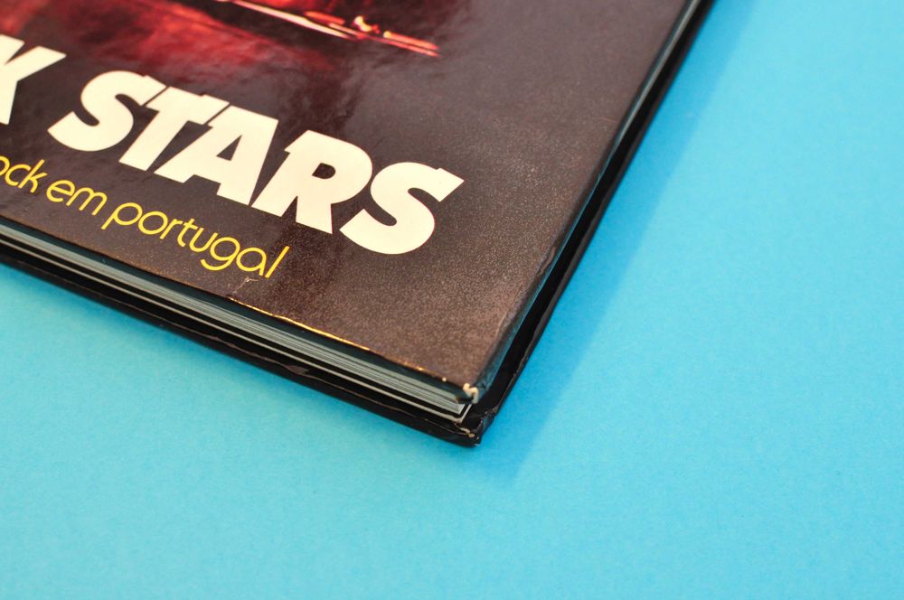 Livro Rock Stars Cinco Anos de Rock em Portugal / música e fotografia