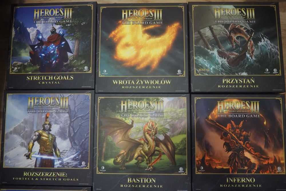 Heroes 3 The Board Game All in