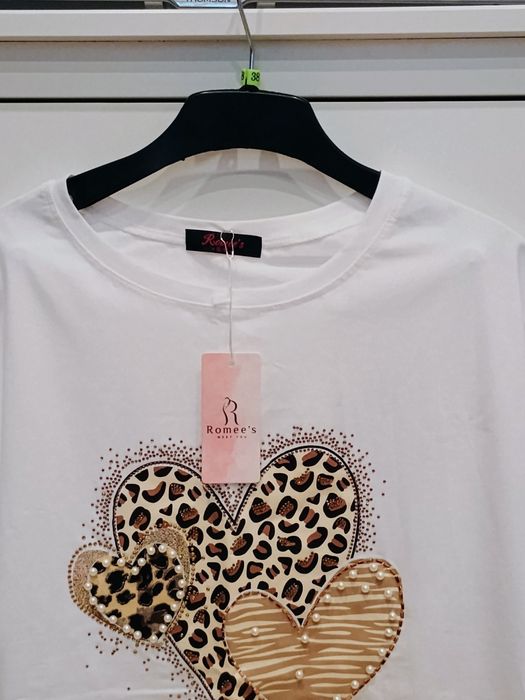 Koszulka t-shirt damski rozm.L/XL Romee's