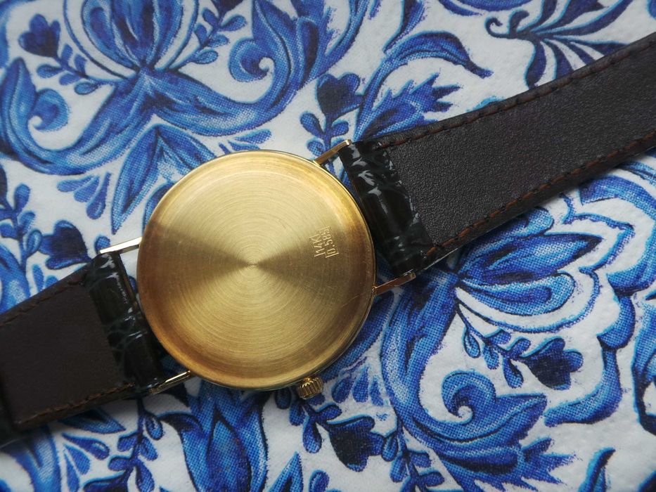 Złoty zegarek ancre 14k