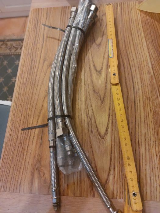 wężyki hydrauliczne 30 35 40 cm