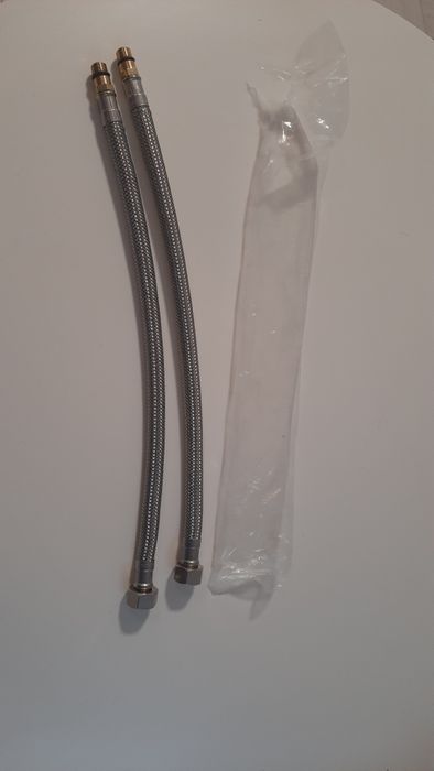 Wężyki do baterii 35cm 3/8xM10