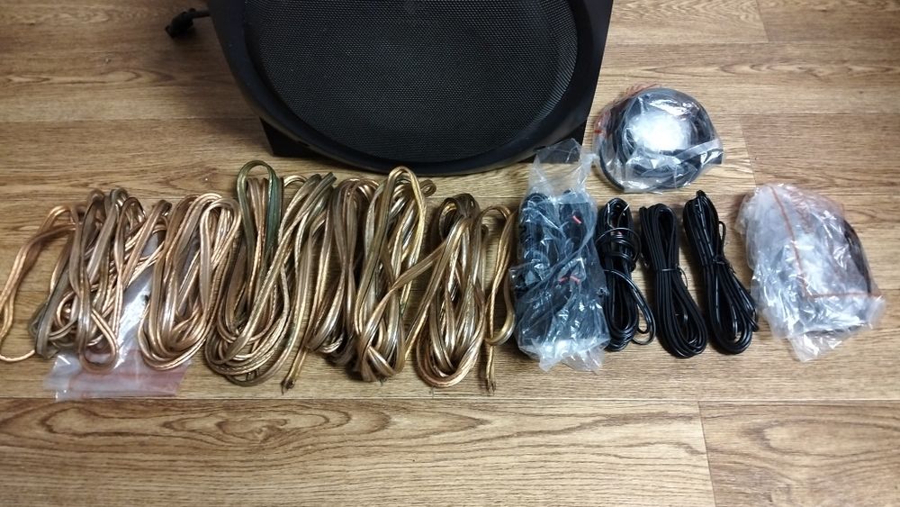 Акустическая система 5.1.  Logitech Z-5500 + доп.комплект медных прово