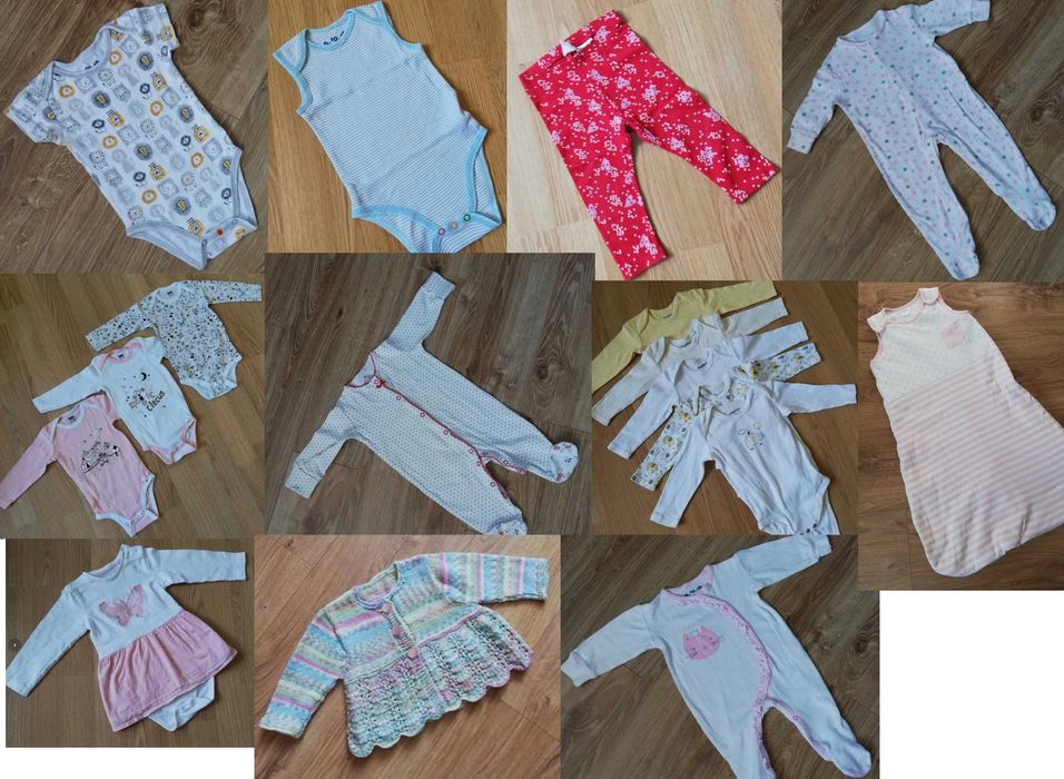 Ubranka dla dziewczynki ciuszki 62, 68, 74, 80, 92, 98, 104, 110, 116,