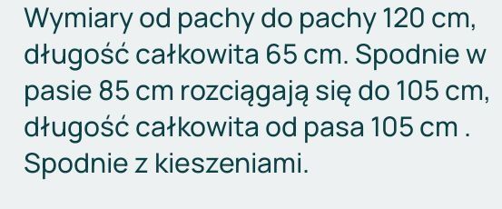 Zestaw damski nowy rozmiar XXL Bawełna