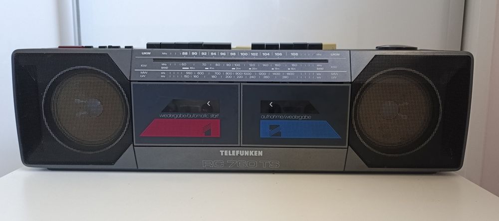Radiomagnetofon TELEFUNKEN RC-760TS – Klasyka Retro!