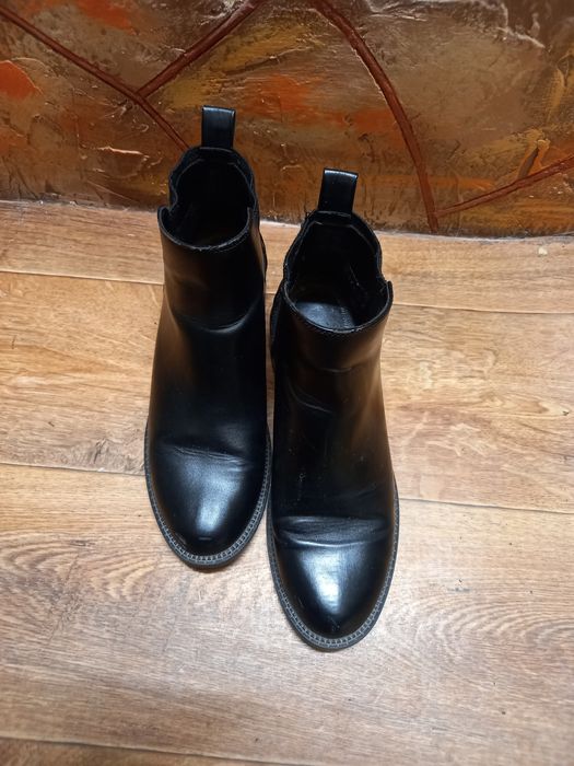 Ботинки,  женские,  кожаные