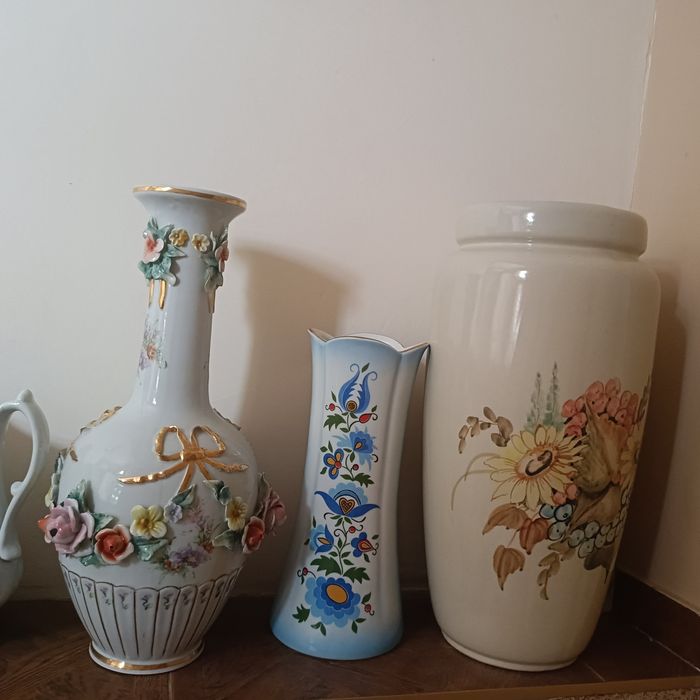 Wazon szklany  popielniczka gratis