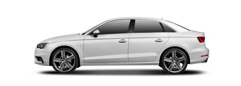 Bagażnik Dachowy AUDI A3 8V sedan 2013 do 2020 bazowy belki Relingi