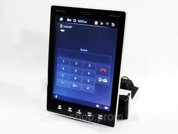 Автомагнітола 1din 9510А 9,5" Екран Tesla Style /4Ядра/1Gb Ram/Android