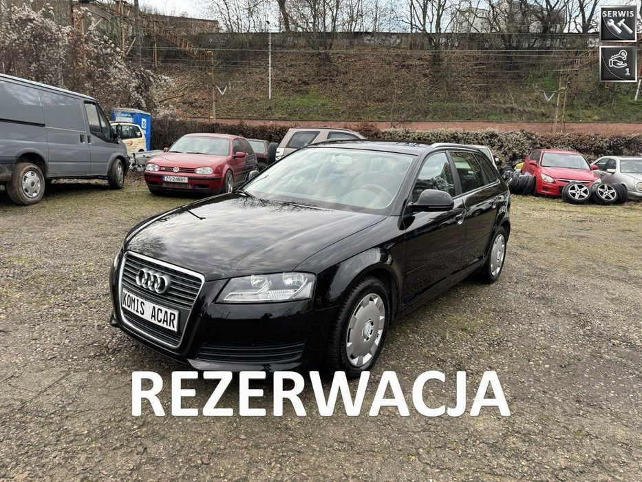 Audi A3 Sportback 1.6MPi-102km-Serwisowany-Bezwypadkowy-Klimatronik-DRL-Światła Dzienne