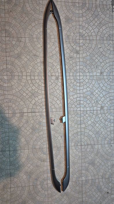 AUDI A4 B5 (8D)-Barras Tejadilho Avant (Carrinha) CINZA/Aluminio.