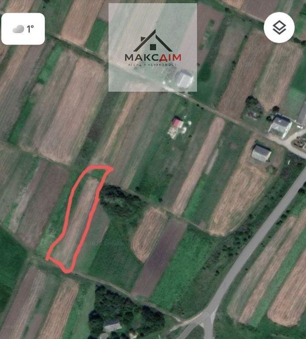 Продаж земельної ділянки біля озера, с. Дубівці (20 км від Тернополя)