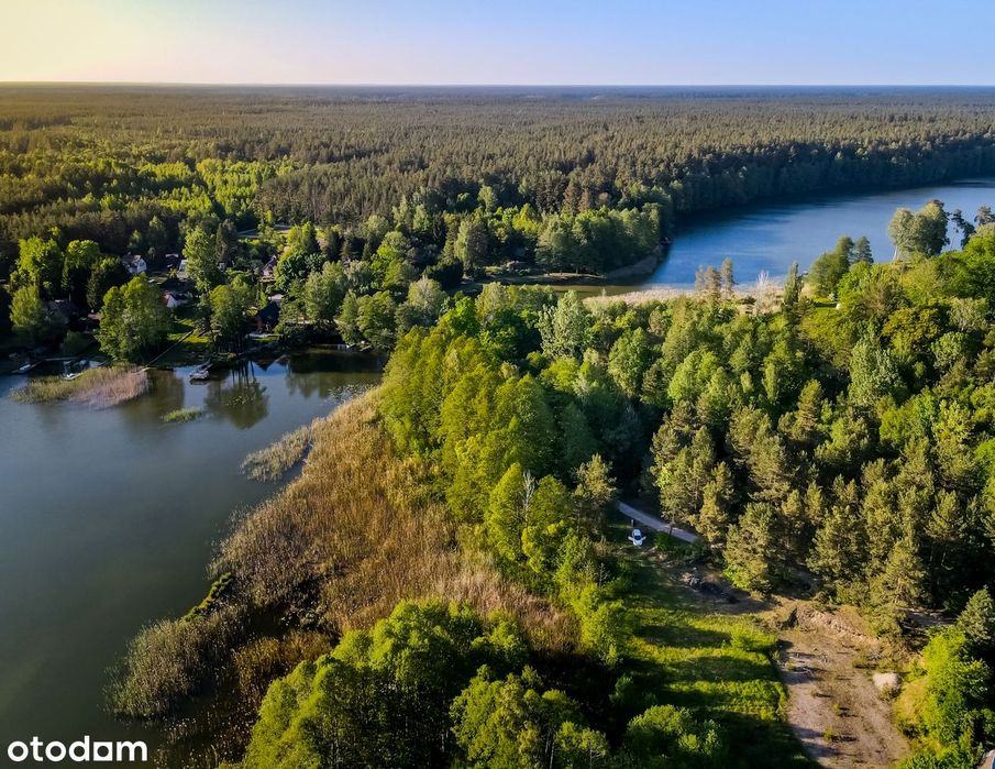 Augustów, linia brzegowa Jezioro Sajenek, budowlana