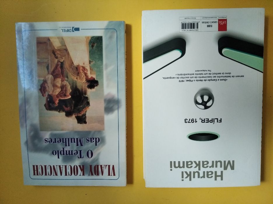 Livros: Sangue Romano; A Cidade Destruída; O templo das mulheres, etc