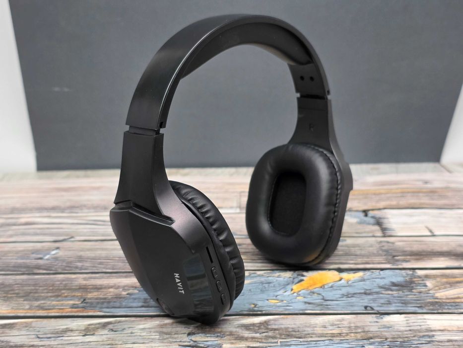 Навушники HAVIT HV-H610BT, мікрофон bluetooth гарнітура Micro SD