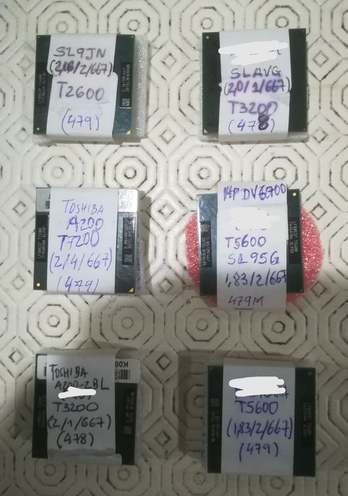 Processadores Intel para Portáteis, Socket 478 e 479