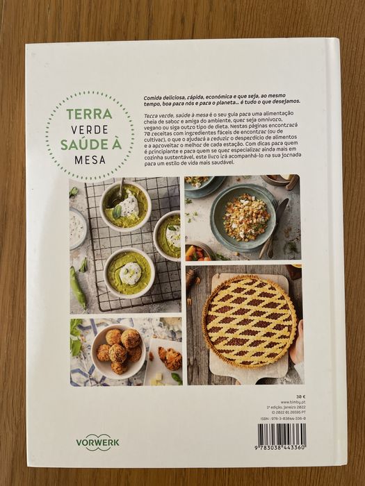 Livro Bimby “Terra verde saude á mesa”