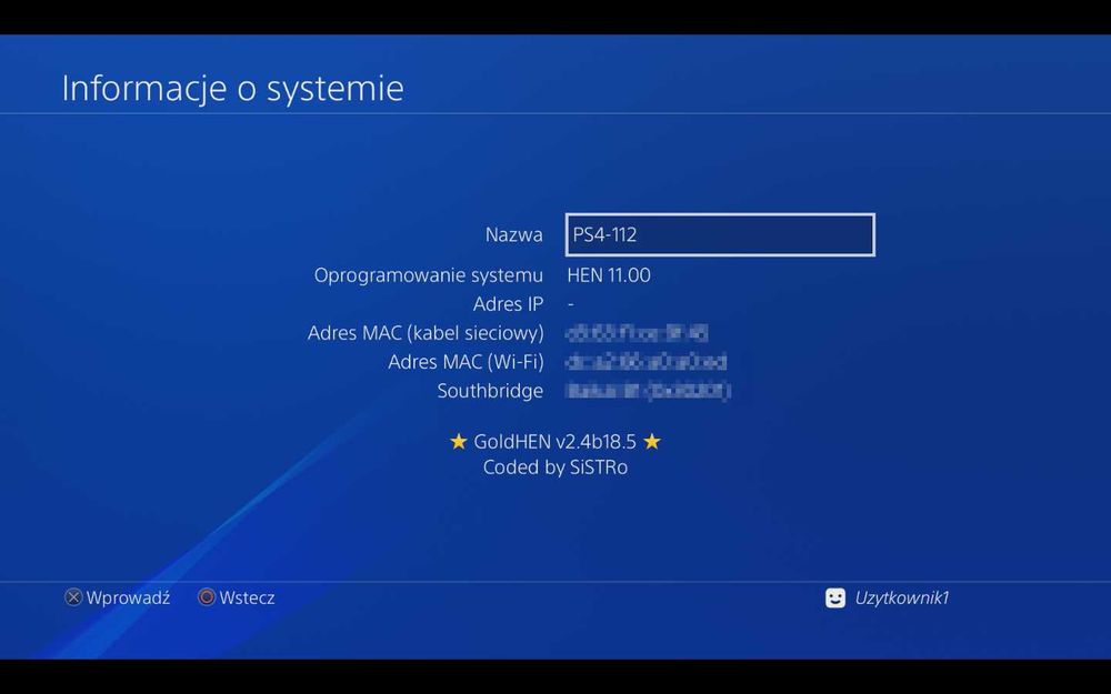 Płyta Blu Ray PS4 HenLoader 2.4b.18.9 9.00-13.00 Jailbreak Playstati