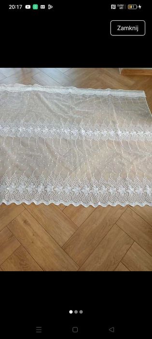 Firany gotowe 4 metry