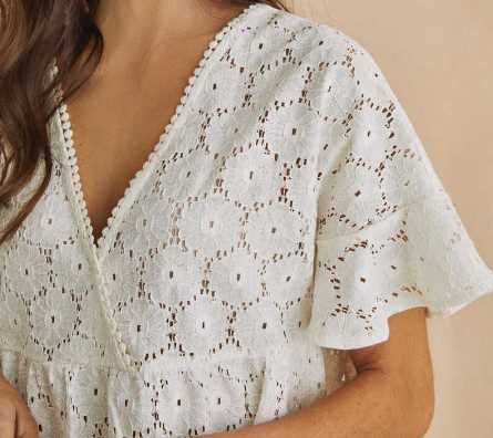 Vestido bordado Women Secret (branco) NOVO POR ESTREAR