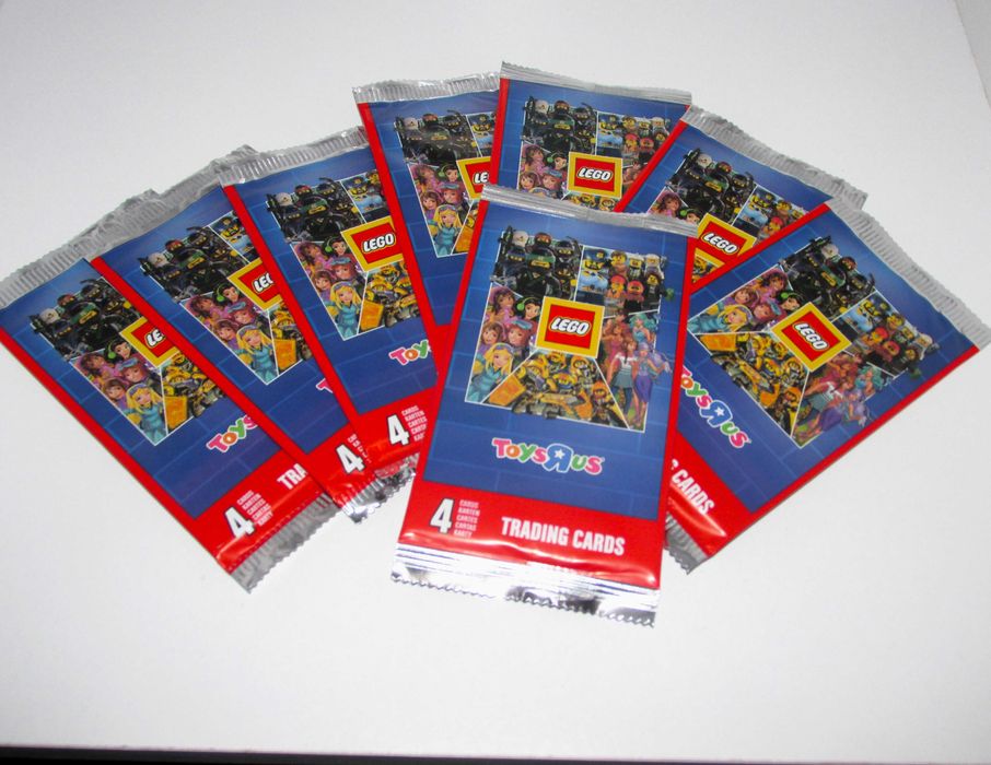 8x Lego Boosters Trading Card "Toysrus 2017"