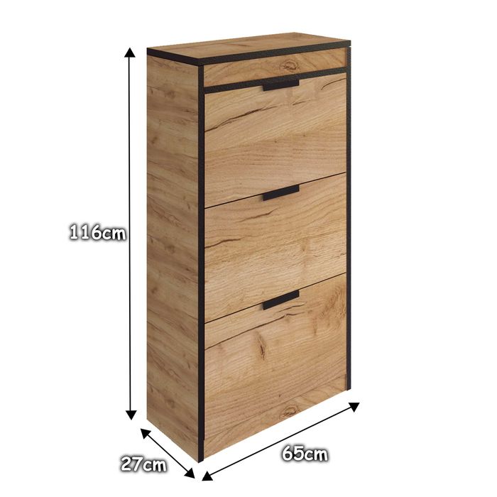 Nowa szafka na buty uchylna ze schowkiem