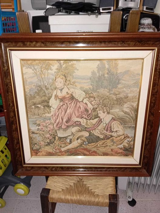 2 Quadros com retatro de época64297802820610121