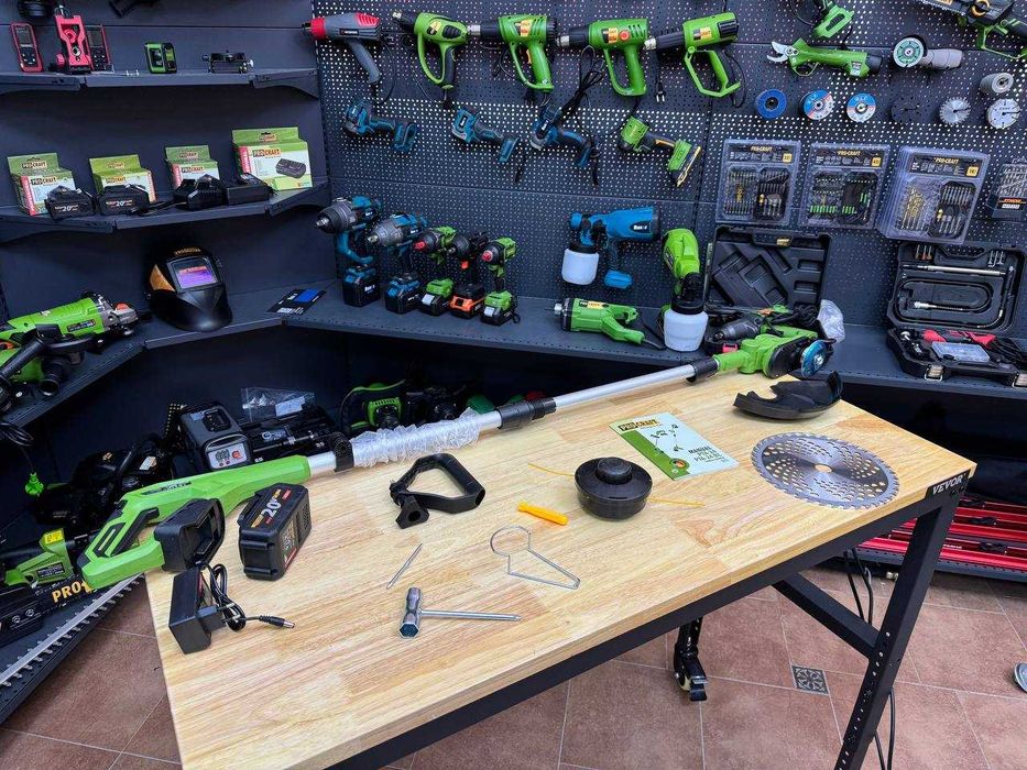 Акумуляторний Тример Procraft можна акб Makita, Grand, Procraft