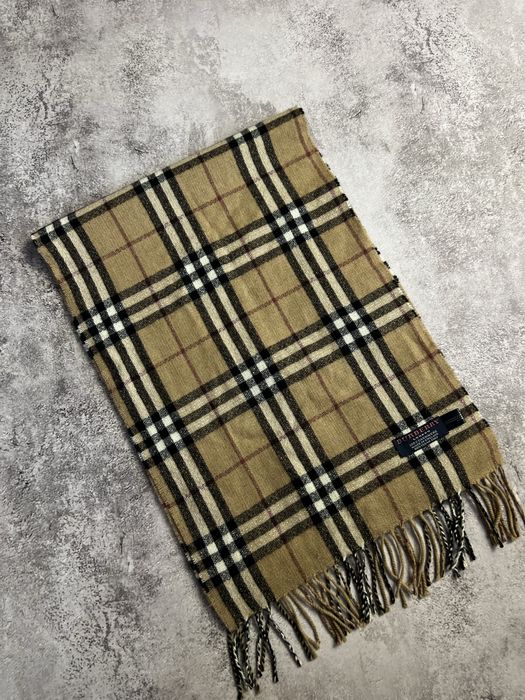 Оригинальный кашемировый шарф Burberry
