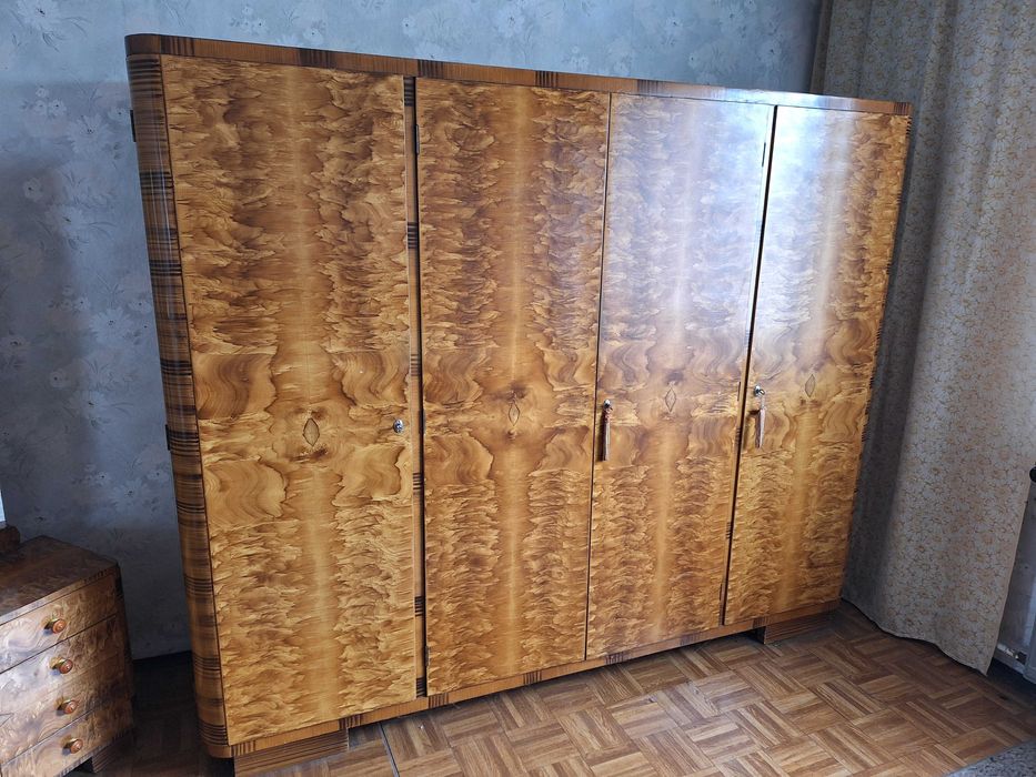 Sypialnia stara z lat 50, 60-tych