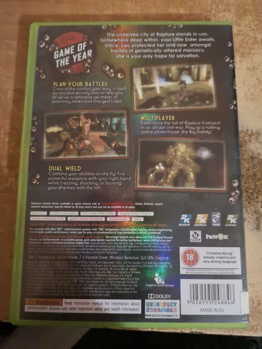 Bioshock 2 Xbox 360