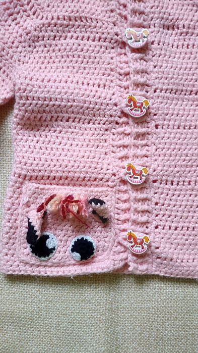 Кофта Поняшка на 4-6 лет