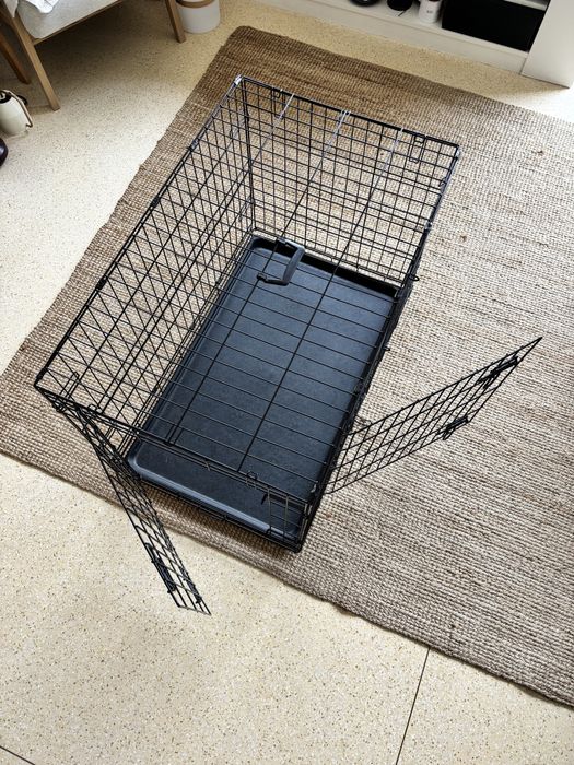 Casota metalica para cao medio/grande