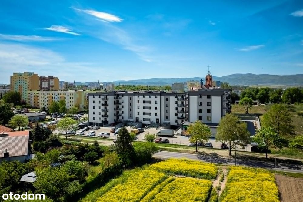 Przestronne 3 pokoje, duży balkon, winda, NOWY BLOK