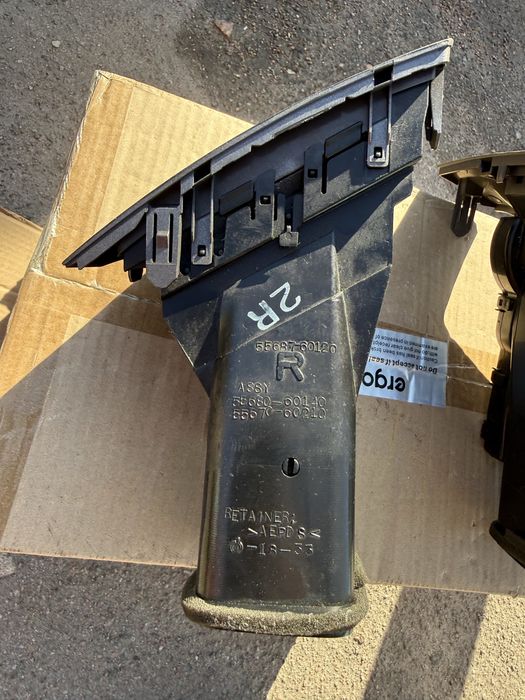 Воздуховод на Lexus LX 570