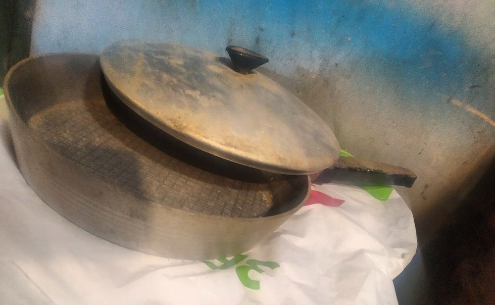 Посуда в использовании не была