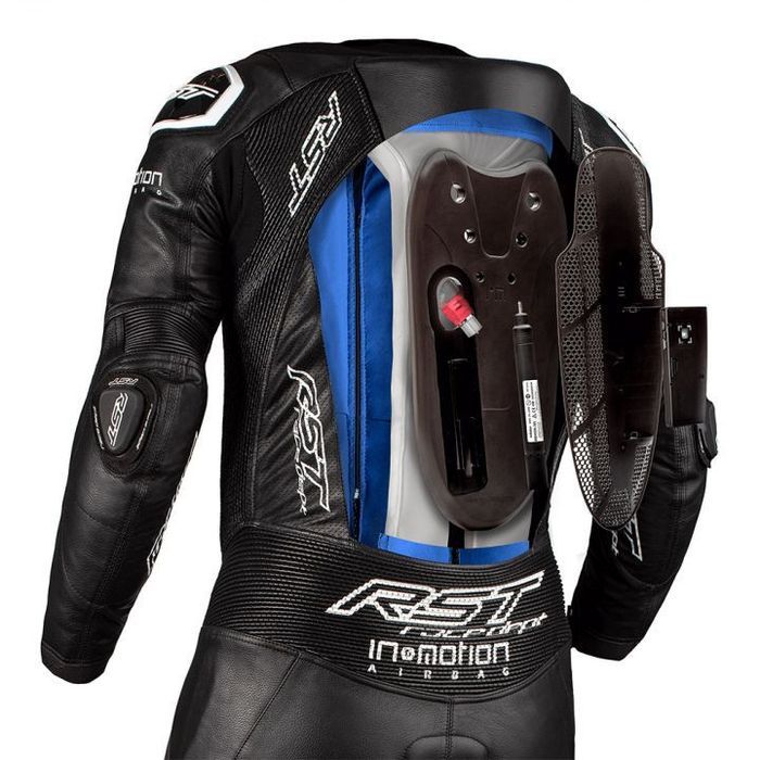 fato de pele rst race dept v4.1 airbag. ref 102550blk