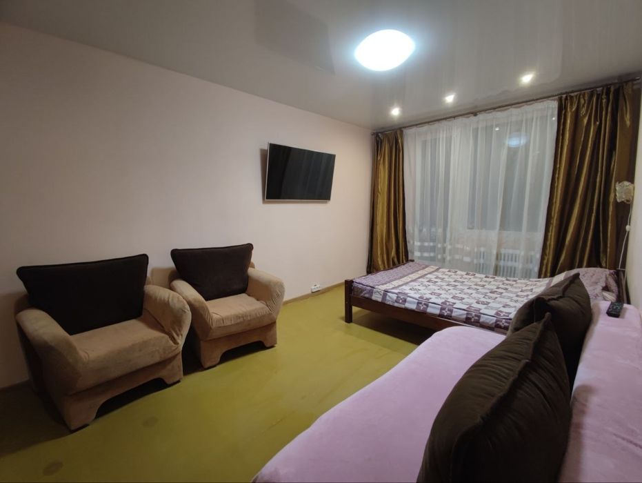 Комфортная квартира, смарт ТВ, метро Победа