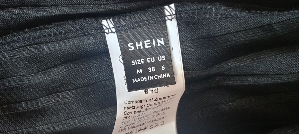 Sweterek, narzutka kardigan czarny 38
