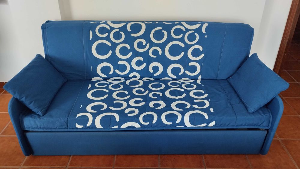 Sofá-cama 1,85x0,80(1,20)