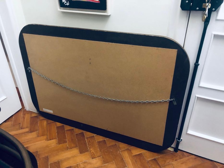 Espelho vintageem talha dourada