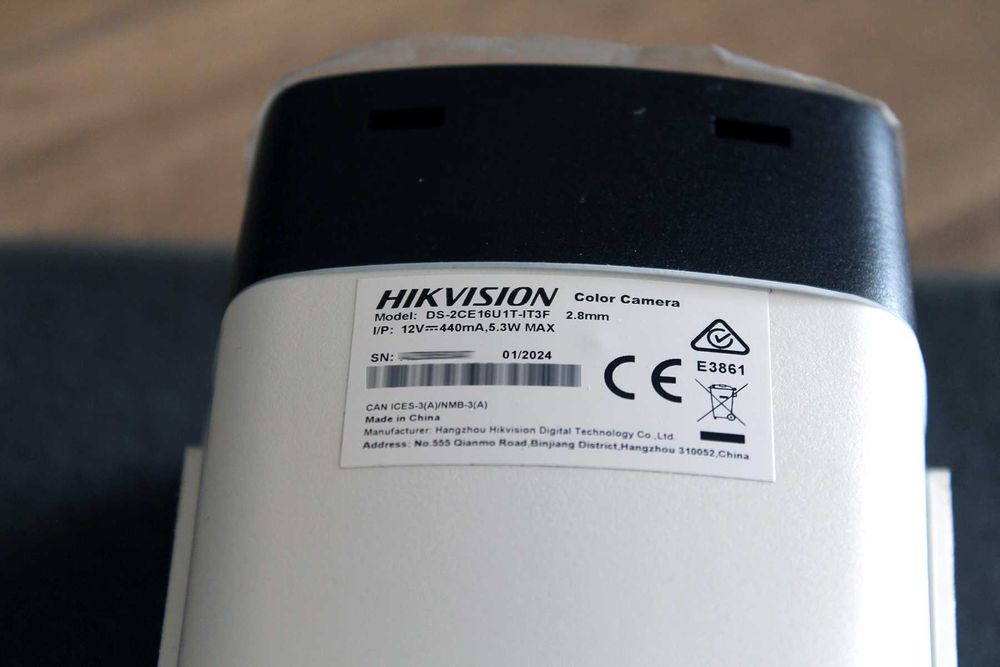 Камера видеонаблюдения Hikvision 8MP 2.8мм, ИК подсветка до 60м